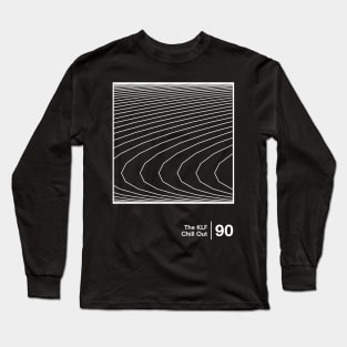 Chill Out / Minimalist Graphic Artwork Long Sleeve T-Shirt